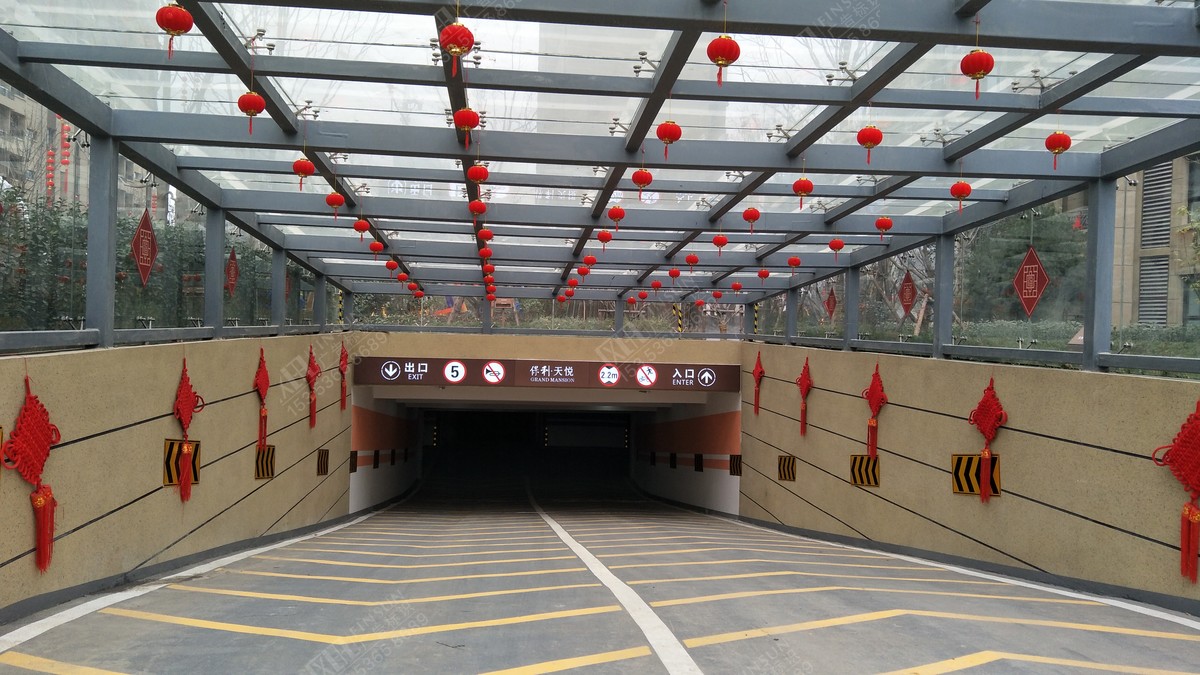 保利 天悦小区导视系统近日开始施